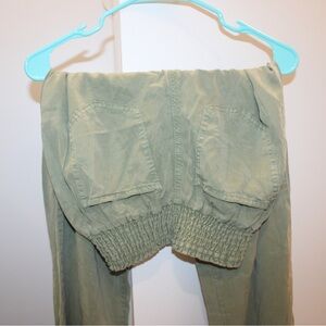 Forever 21 Olive Green Woven Pants | Size Small | NWT